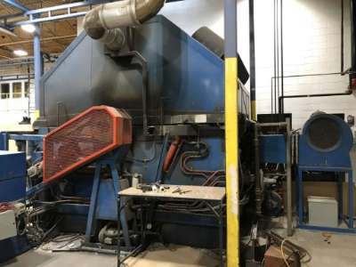 Used FSP Rotoflow M-100PC Clam Shell Rotational Molding Machine