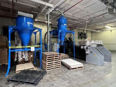Used 25 HP Conair CGW-1436 Granulation System