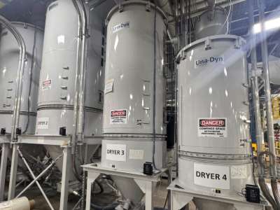 Used Una-Dyn Model PCT-1000 Dual Desiccant Dryer System