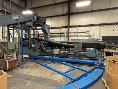Used 6" Merritt-Davis Standard Polycycle Single Screw Extruder