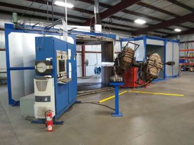 Used Ferry RS3-220 3 Arm Rotational Molding Machine
