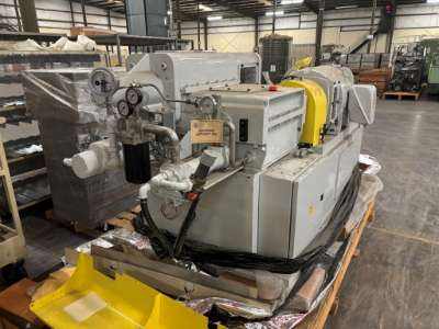60 HP ICMA San Giorgio MC70-16D Counter Rotating Twin Screw Extruder
