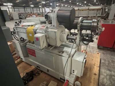 Used Welding Engineers MC70-16LD Counter Rotating Twin Screw Extruder
