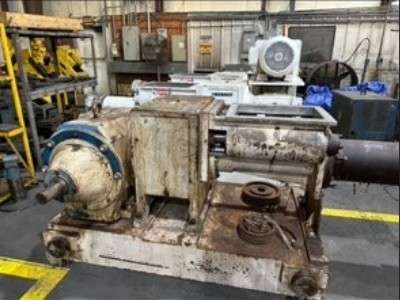 Used 8" Bonnot Model 8EXT.W.TWN.PKR Twin Packer Extruder