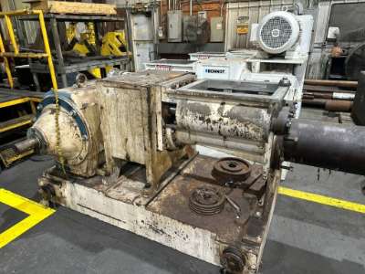 Used 8" Bonnot Model 8EXT.W.TWN.PKR Twin Packer Extruder