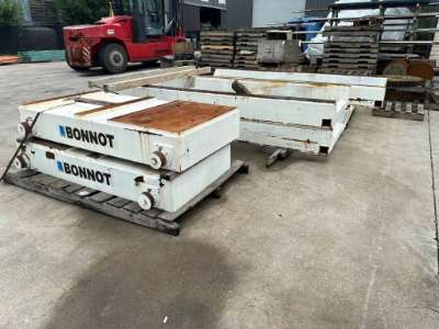 Used 8" Bonnot Model 8EXT.W.TWN.PKR Twin Packer Extruder