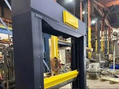 Used 87" Wide Jones Guillotine Roll Splitter