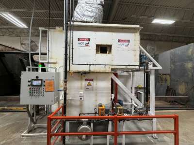 Used Inline Shuttle Rotational Molding Machine
