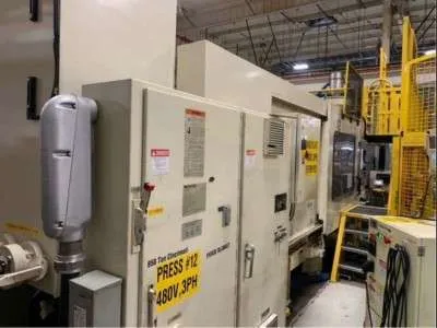 Used 850 Ton Cincinnati Milacron Model MH850-116 Injection Molding Machine