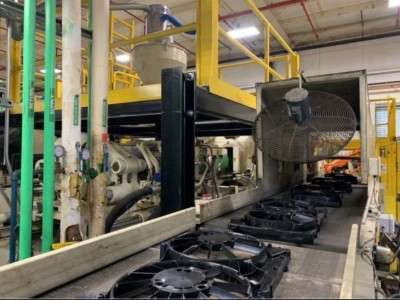 Used 850 Ton Cincinnati Milacron Model MH850-116 Injection Molding Machine