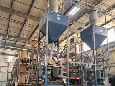 Used Powder King PKA-220 Dual Mill Pulverizing System