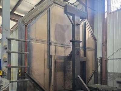 Used STP Storm S-160 Inline Shuttle Rotational Molding Machine