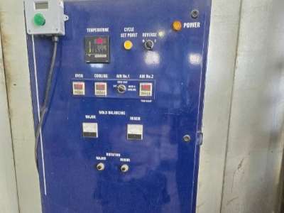Used STP Storm S-160 Inline Shuttle Rotational Molding Machine