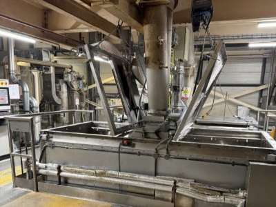 Used 40 HP Day Model 1694 4,000 Lb. Dual Ribbon Blender