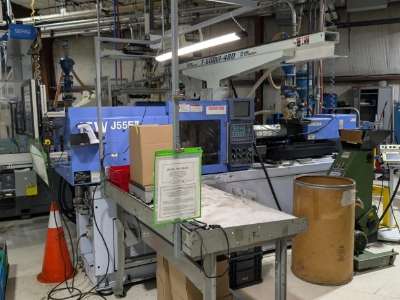 Used 55 Ton JSW J55EII All Electric Injection Molding Machine