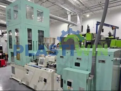 Used Aoki AL-100LL-20S Injection Stretch Blow Molding Machine