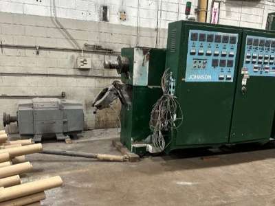 Used 6" Johnson Single Screw Extruder