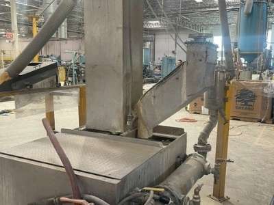 Used Berringer Model WRP-36 Water Ring Pelletizer