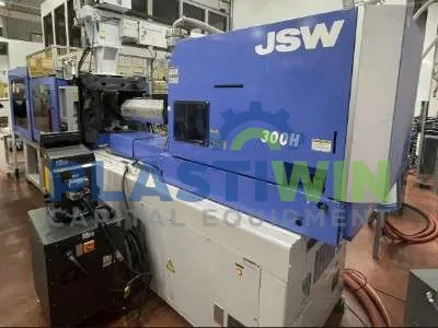 Used 199 Ton JSW J180AD-300H All Electric Injection Molding Machine