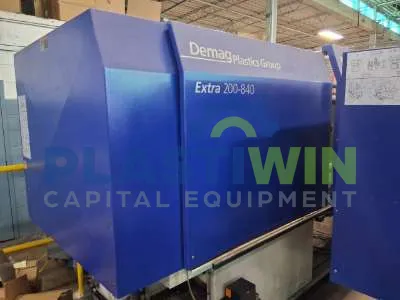 Used 200 Ton Demag Extra 220-840 Injection Molding Machine