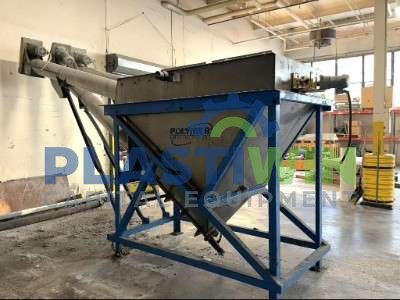 Used Polymer Recovery Systems Sink Float Tank